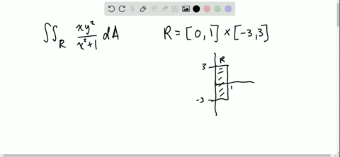 calculate-the-double-integral-iint_r-fracx-y2x21-d-a-quad-rx-y-0-leqslant-x-leqslant-1-3-leqslant-y-