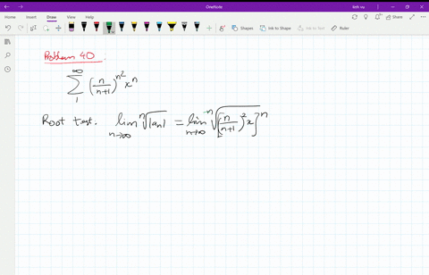 find-the-series-radius-of-convergence-sum_n1inftyleftfracnn1rightn2-xn-hint-apply-the-root-test