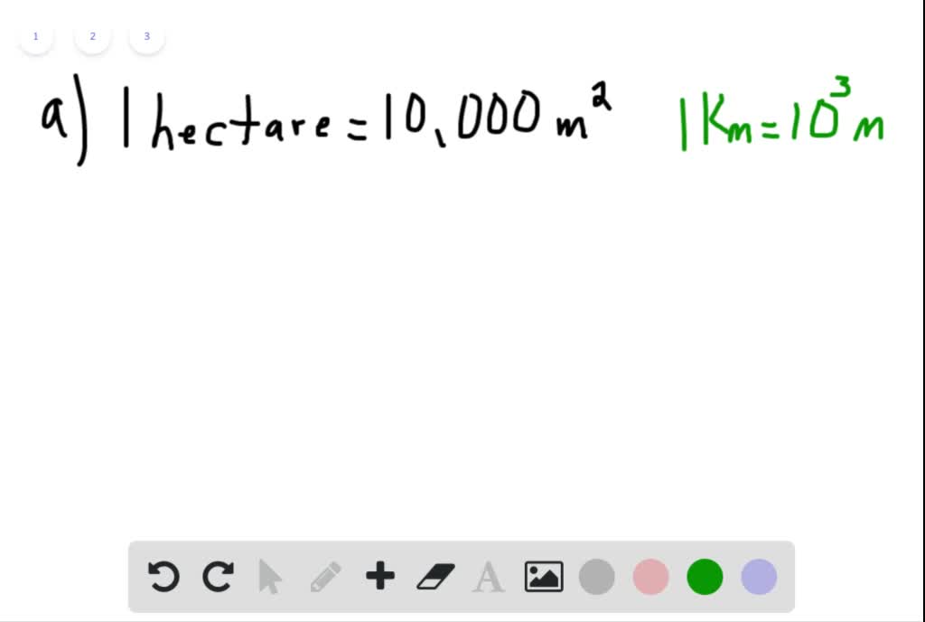 SOLVED Although The Preferred SI Unit Of Area Is The Square Meter Land 