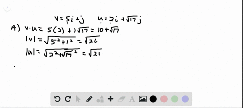 find-a-quad-mathbfv-cdot-mathbfumathbfvmathbfu-b-the-cosine-of-the-angle-between-mathbfv-and-mathb-7