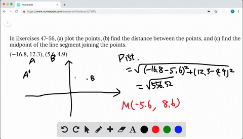 in-exercises-47-56-a-plot-the-points-b-find-the-distance-between-the-points-and-c-find-the-midpoi-10