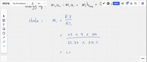 a-mass-loaded-pistoncylinder-containing-air-is-at-45-mathrmlbf-mathrmin2-60-mathrmf-with-a-volume-of