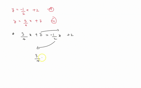 solve-each-system-by-the-substitution-method-leftbeginarrayly-frac12-x2-yfrac34-x7endarrayright