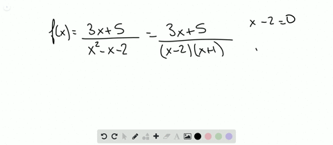 find-the-domain-and-the-vertical-and-horizontal-asymptotes-if-any-fxfrac3-x5x2-x-2