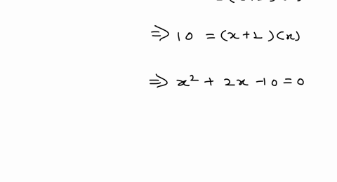 the-length-of-a-rectangle-is-2-meters-longer-than-the-width-if-the-area-is-10-square-meters-find-the