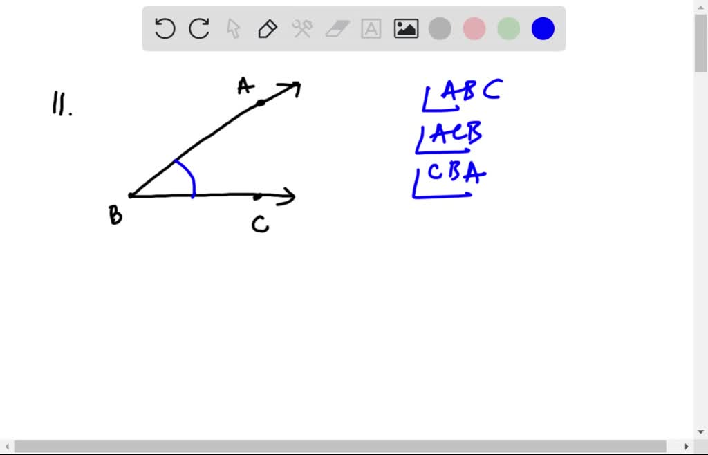 Which Is A Correct Name For The Angle Shown