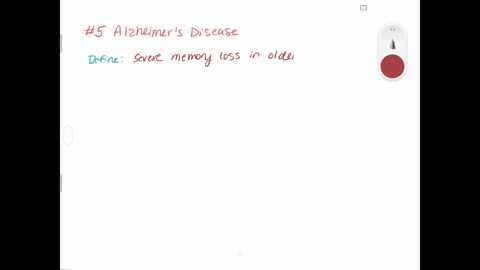 a-progressive-mental-deterioration-characterized-by-severe-memory-loss-that-occurs-most-commonly-in-