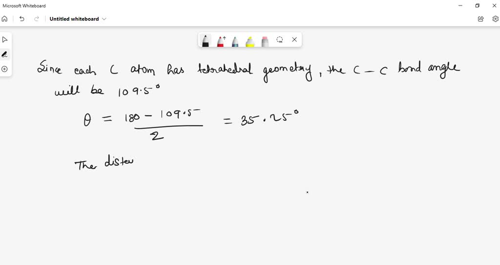 Assuming that all the four valency of carbon atom in propane pointing