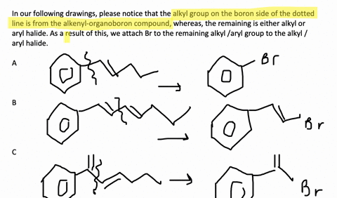 what-aryl-or-vinylic-halides-would-you-use-to-synthesize-the-following-compounds-using-the-alkenylor