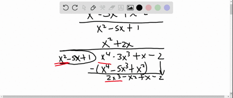 long-division-of-polynomials-find-the-quotient-and-remainder-using-long-division-fracx4-3-x3x-2x2-5-