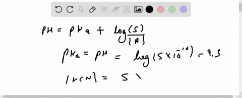 mathrmka-for-mathrmhcn-is-5-times-10-10-at-25circ-mathrmc-for-maintaining-a-constant-mathrmph-of-9-t
