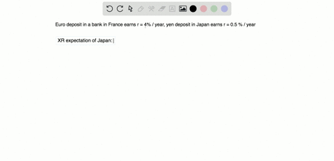 if-a-euro-deposit-in-a-bank-in-france-earns-interest-of-4-percent-a-year-and-a-yen-deposit-in-japan-