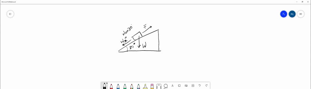An object weighing 600 newtons is pulled up a frictionless incline at a constant speed. If the incline makes an angle of $30^{\circ}$ with the horizontal, the force on the object parallel to the incline is
(A) $200 \mathrm{~N}$
(B) $300 \mathrm{~N}$
(C) $520 \mathrm{~N}$
(D) $600 \mathrm{~N}$