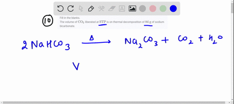 fill-in-the-blanks-the-volume-of-mathrmco_2-liberated-at-mathrmstp-is-on-thermal-decomposition-of-84