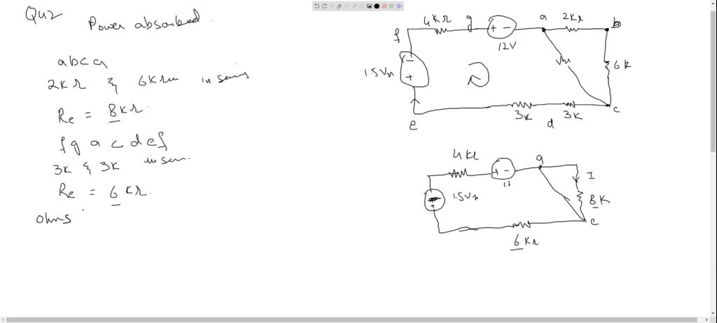 Use PSpice to determine the power absorbed by the load in Example 2-10 ...