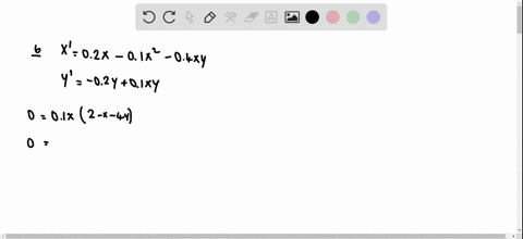 find-and-interpret-all-equilibrium-points-for-the-predator-prey-model-leftbeginarraylxprime02-x-01-2
