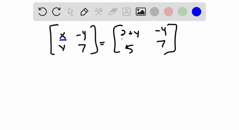 solve-for-the-indicated-variable-leftbeginarrayrr-x-4-y-7-endarrayrightleftbeginarraycc-2y-4-5-7-end