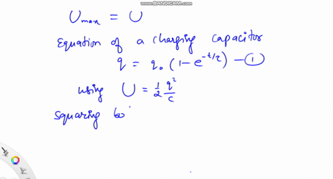 a-capacitor-c-is-initially-uncharged-at-time-t0-the-capacitor-is-attached-through-a-resistor-r-to-2