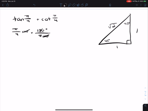 find-the-exact-value-of-each-expression-do-not-use-a-calculator-tan-fracpi4cot-fracpi4