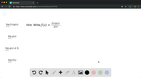 show-that-if-both-lim-_x-rightarrow-c-fx-gx-and-lim-_x-rightarrow-c-gx-exist-and-lim-_x-rightarrow-c