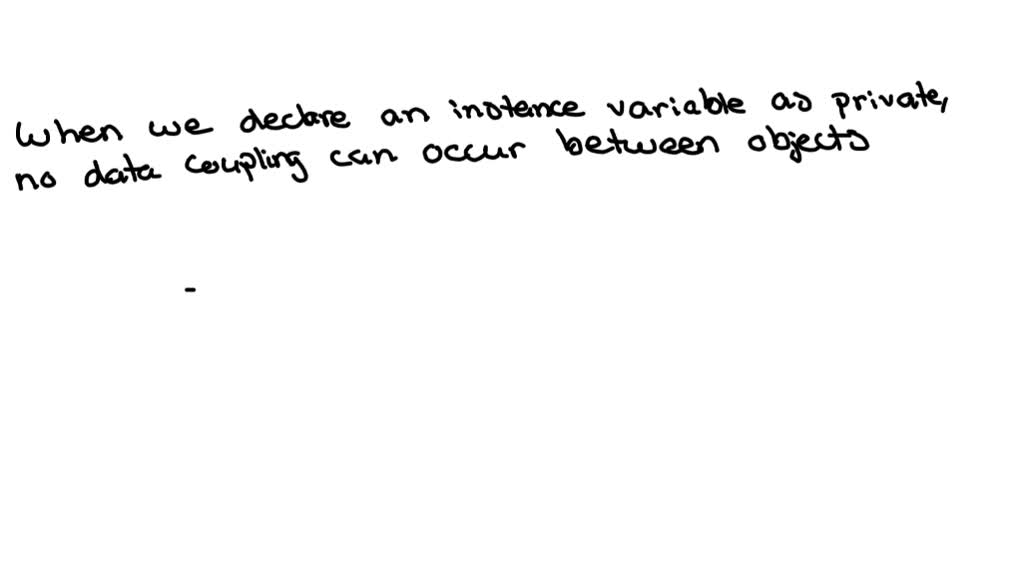 SOLVED:What is a common reason for defining package-visible instance ...