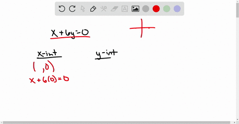 find-the-x-intercept-and-the-y-intercept-for-the-graph-of-each-equation-see-examples-1-6-x6-y0