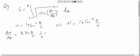 find-the-length-of-the-polar-curve-r4-sin-2-fractheta2-between-theta0-and-thetapi-2
