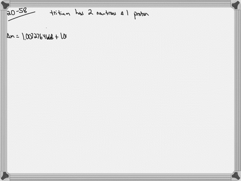 calculate-the-binding-energy-in-mathrmj-nucleon-of-the-tritium-nucleus-whose-mass-is-30160-mathrmu