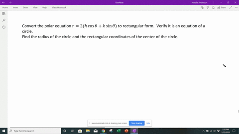 convert-the-polar-equation-r2h-cos-theta-k-sin-theta-to-rectangular-form-and-verify-that-it-is-the-e