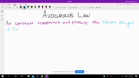 at-conditions-of-constant-temperature-and-pressure-the-volume-of-a-sample-of-ideal-gas-is-________-p
