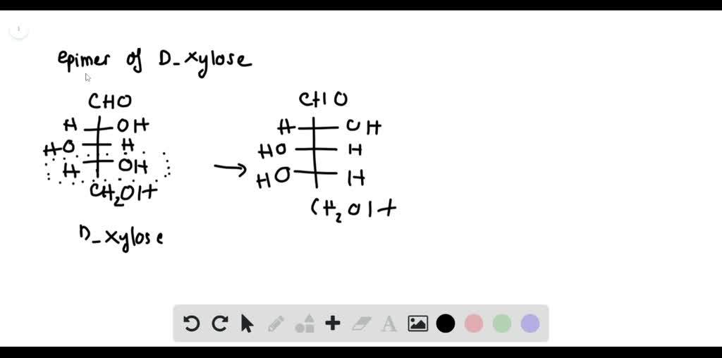 Draw the C4 epimer of $ extbf{D}$-xylose and name the… - SolvedLib