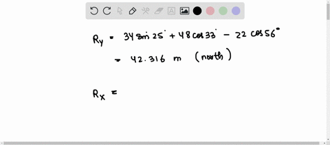 ii-graphically-determine-the-resultant-of-the-following-three-vector-displacements-1-34-mathrmm-25ci