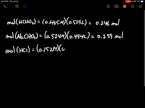 k_a-for-formic-acid-is-17-times-10-4-at-25circ-mathrmc-a-buffer-is-made-by-mixing-529-mathrmml-of-04