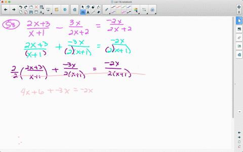 solve-each-equation-and-check-your-solutions-see-examples-3-7-frac2-k3k1-frac3-k2-k2frac-2-k2-k2