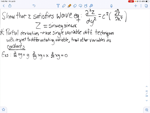 show-that-the-function-satisfies-the-wave-equation-partial2-z-partial-t2c2leftpartial2-z-partial-x-4