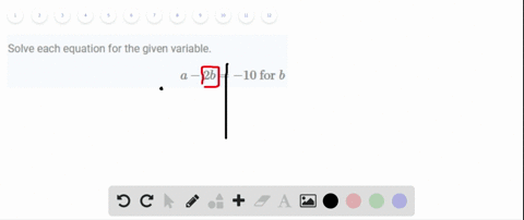 solve-each-equation-for-the-given-variable-a-2-b-10-text-for-b