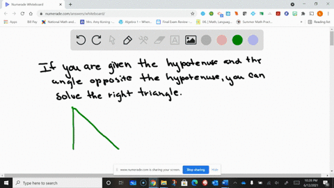 determine-whether-each-statement-is-true-or-false-if-you-are-given-the-hypotenuse-of-a-right-triangl