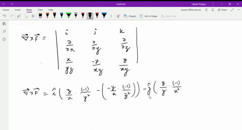 find-the-curl-of-each-vector-field-mathbff-mathbfffracxy-z-mathbfi-fracyx-z-mathbfjfraczx-y-mathbfk