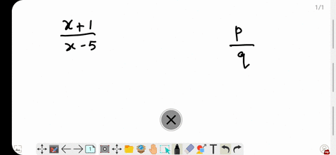 fill-in-the-blanks-to-correctly-complete-each-sentence-in-the-rational-expression-fracx1x-5-the-doma