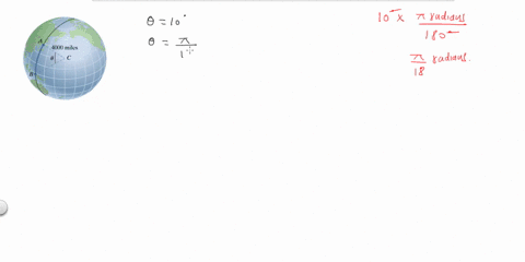 SOLVED:How do we measure the distance between two points, A and B, on ...