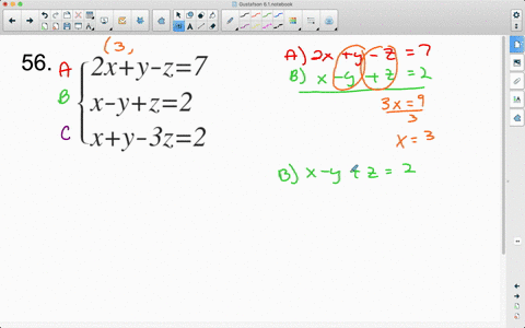 solve-each-system-if-possible-leftbeginarrayl2-xy-z7-x-yz2-xy-3-z2endarrayright