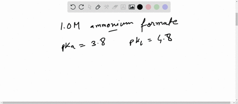 what-will-be-the-mathrmph-of-an-aqueous-solution-of-10-mathrmm-ammonium-formate-given-mathrmpk_mathr