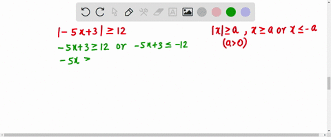 solve-each-inequality-graph-the-solution-set-and-write-it-using-interval-notation-5-x3-geq-12