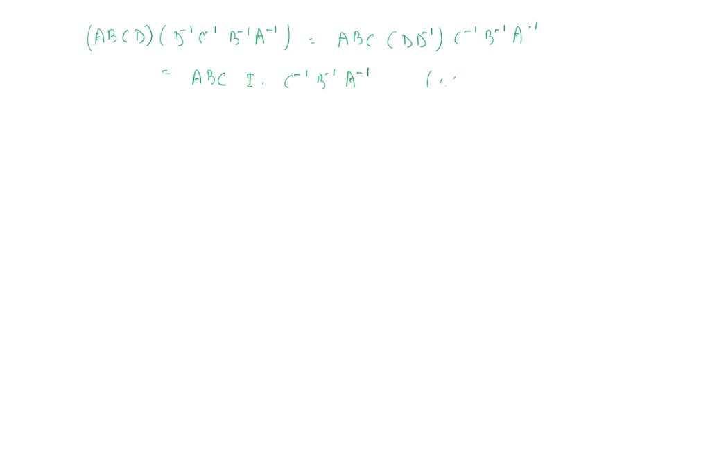 Problem $22(b)$ is a special case of the general theorem that the inverse of a product of matrices is the product of the inverses in reverse order, that is, $(A B)^{-1}=B^{-1} A^{-1}$, Prove this theorem. Hint : This is easy!