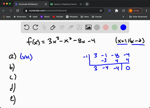 a-verify-the-given-factors-of-fx-b-find-the-remaining-factors-of-fx-c-use-your-results-to-write-t-10