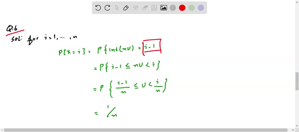 SOLVED:The random variable X is said to be a discrete uniform random ...