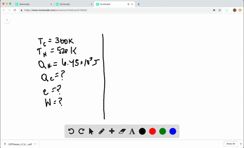 (Solved) - A Carnot engine is operated between two heat... (Solved) - A Carnot engine is operated between two heat...