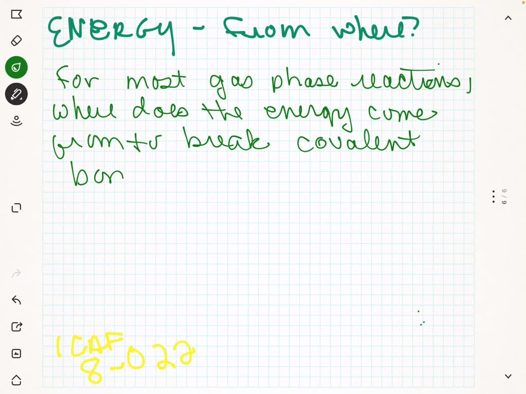 solved-for-most-gas-phase-chemical-reactions-where-does-the-energy