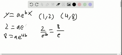 in-exercises-69-and-70-you-are-given-the-coordinates-of-two-points-on-the-graph-of-the-curve-ya-eb-x