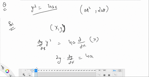 find-the-equations-of-the-tangent-and-normal-to-the-parabola-y24-a-x-at-the-point-lefta-t2-2-a-trigh
